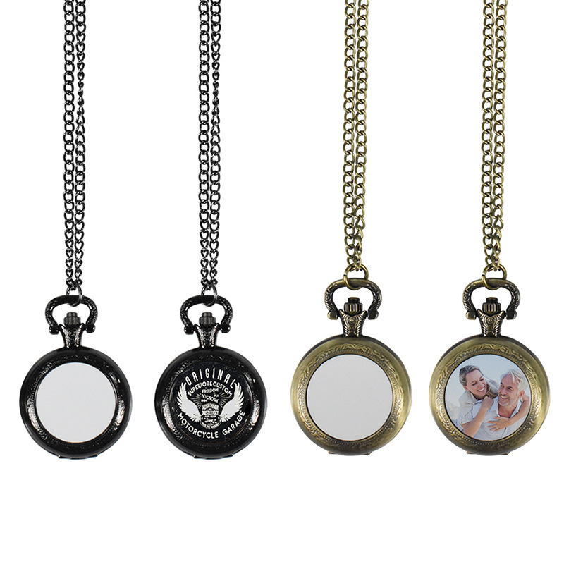 Men'S Accessories Chain - Custom Vintage Metal Pocket Watch Pendant
