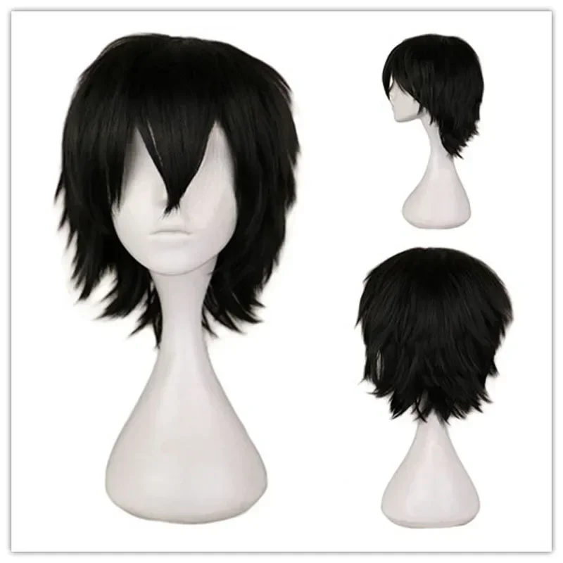 Men Accessories Korea - QQXCAIW Male Wig Black White Purple