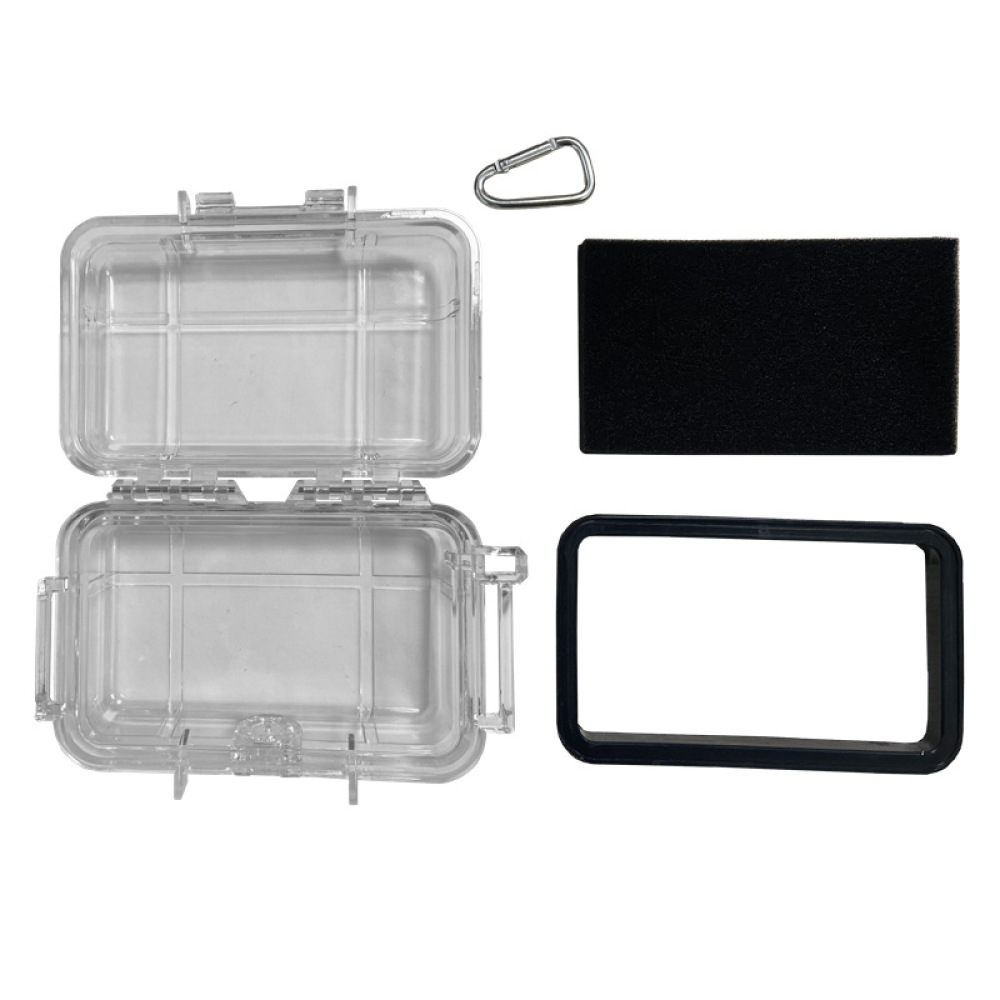 Men'S Accessories Drawer Organizer - Mini Portable Waterproof Storage Box Transparent
