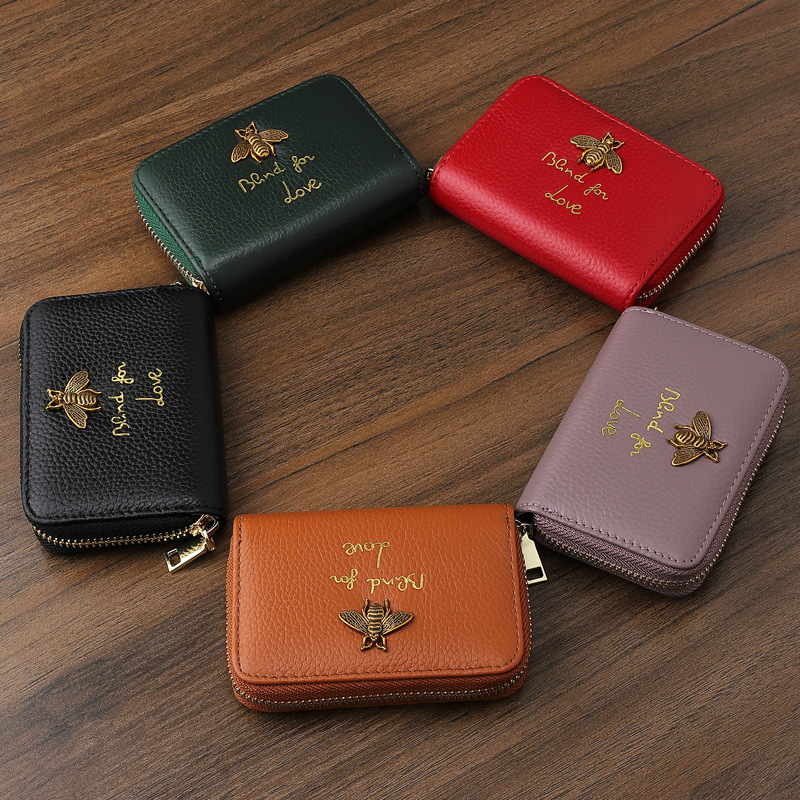 Brand Designer Leather Organiz - Card Case Minimalist 评论和价格