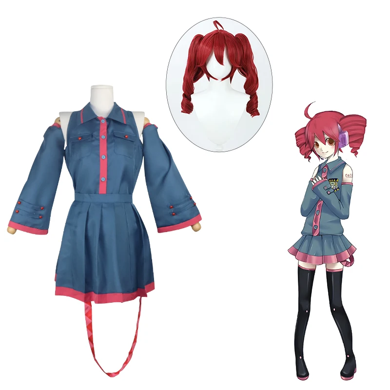 Anime Mikuu kasane Teto Cospla - Men Accessories Korea 评论和价格