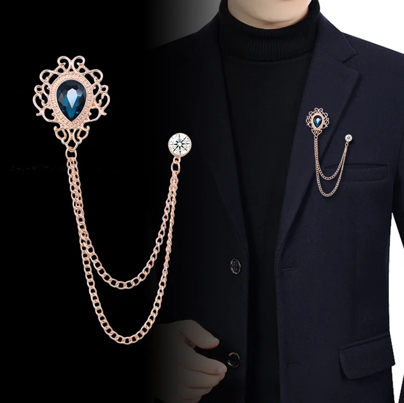 New Vintage Tassel Chain Rhine - Men'S Accessories Jewelry 评论和价格