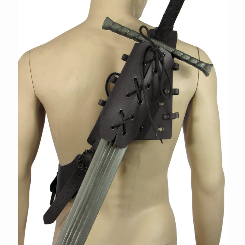 Medieval Sword Shoulder Back S - Men'S Viking Accessories 评论和价格