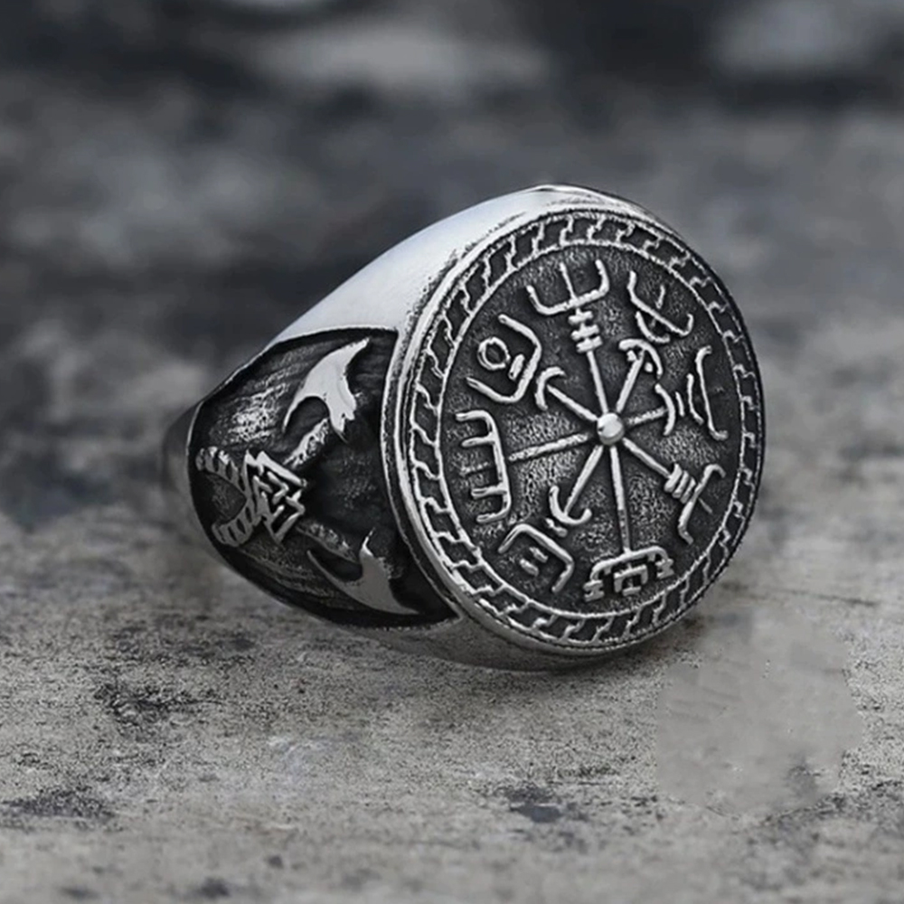 Vintage Viking Men Rings Stain - Men'S Viking Accessories 评论和价格