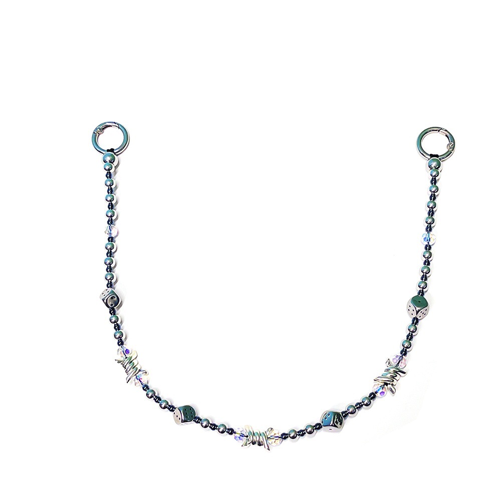 HERLOOK Cool Punk Dice Metal B - Men'S Accessories Chain 评论和价格