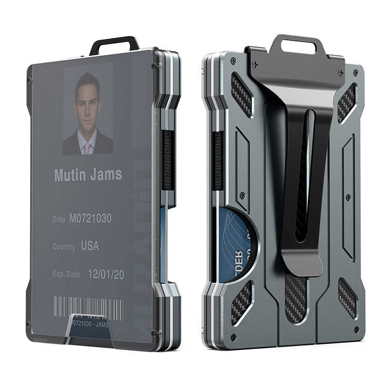 RFID Fashion Card Wallet Credi - Card Case Minimalist 评论和价格
