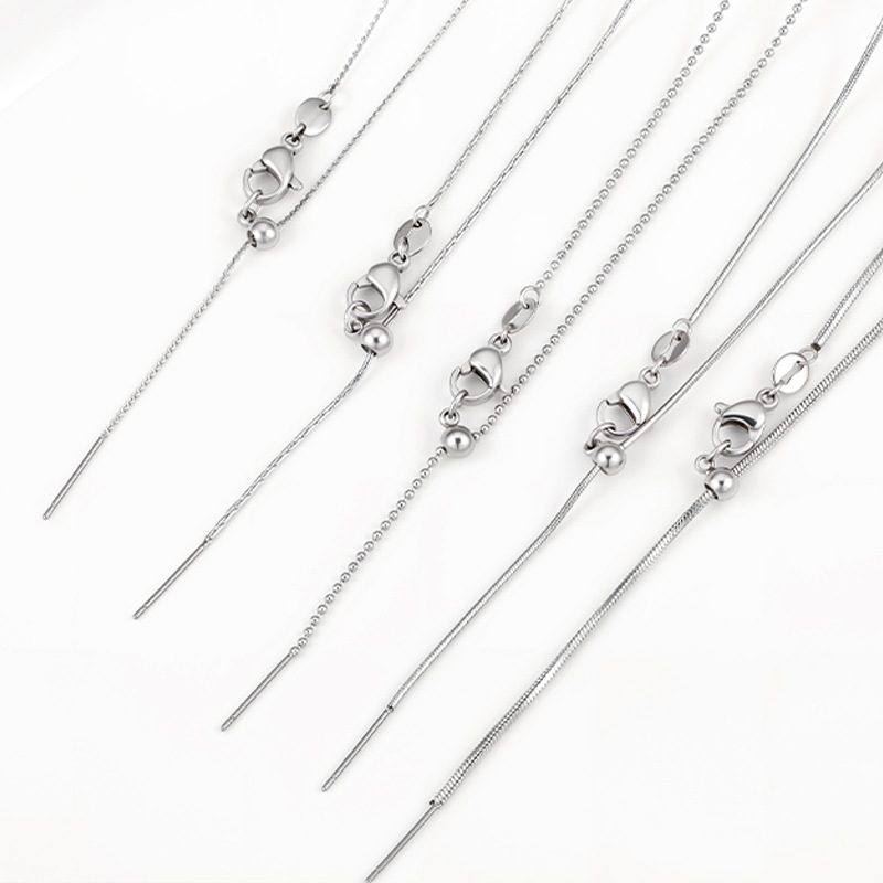 Titanium Steel Universal Adjus - Men'S Accessories Chain 评论和价格