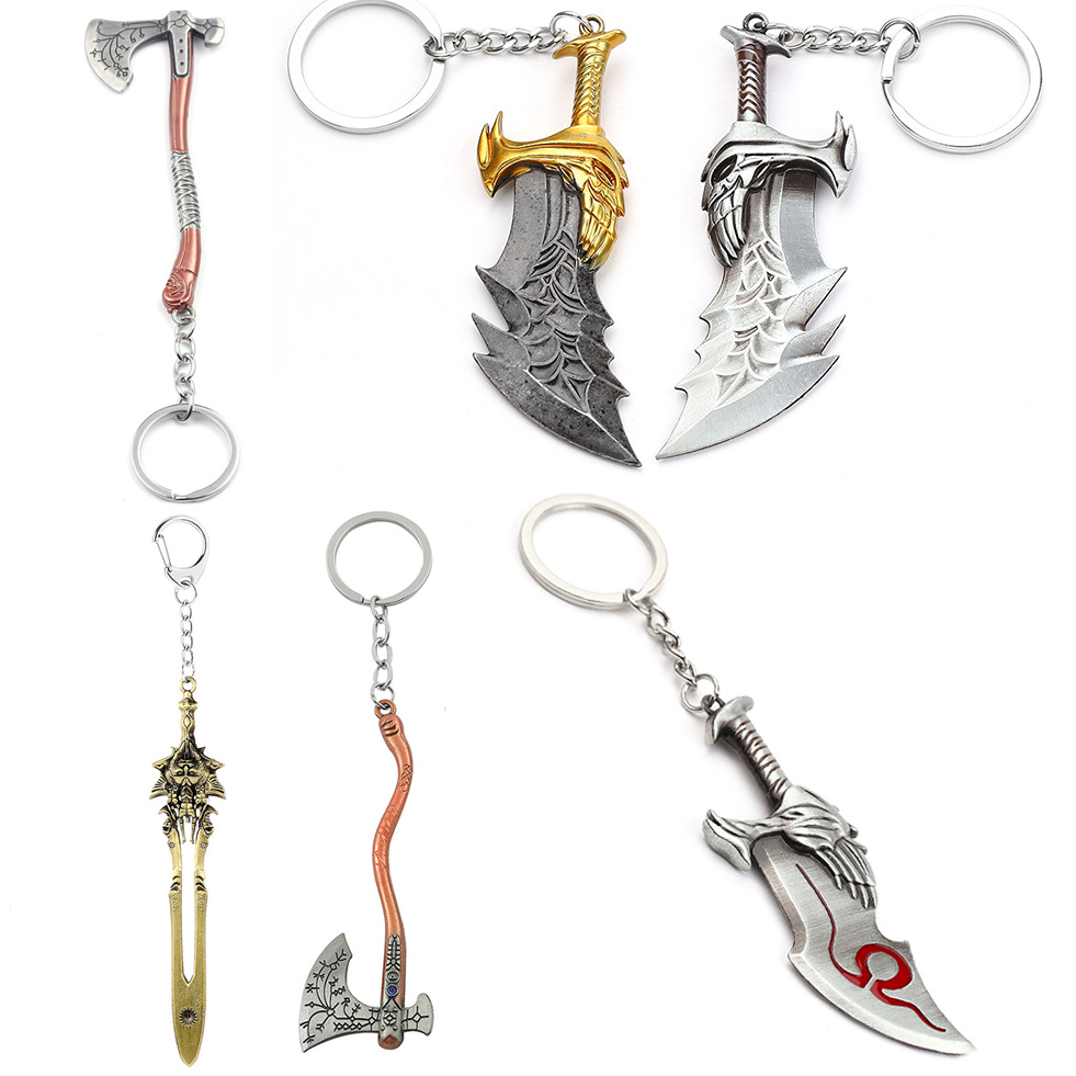 God of War 4 Kratos Sword Keyc - Men'S Accessories Chain 评论和价格