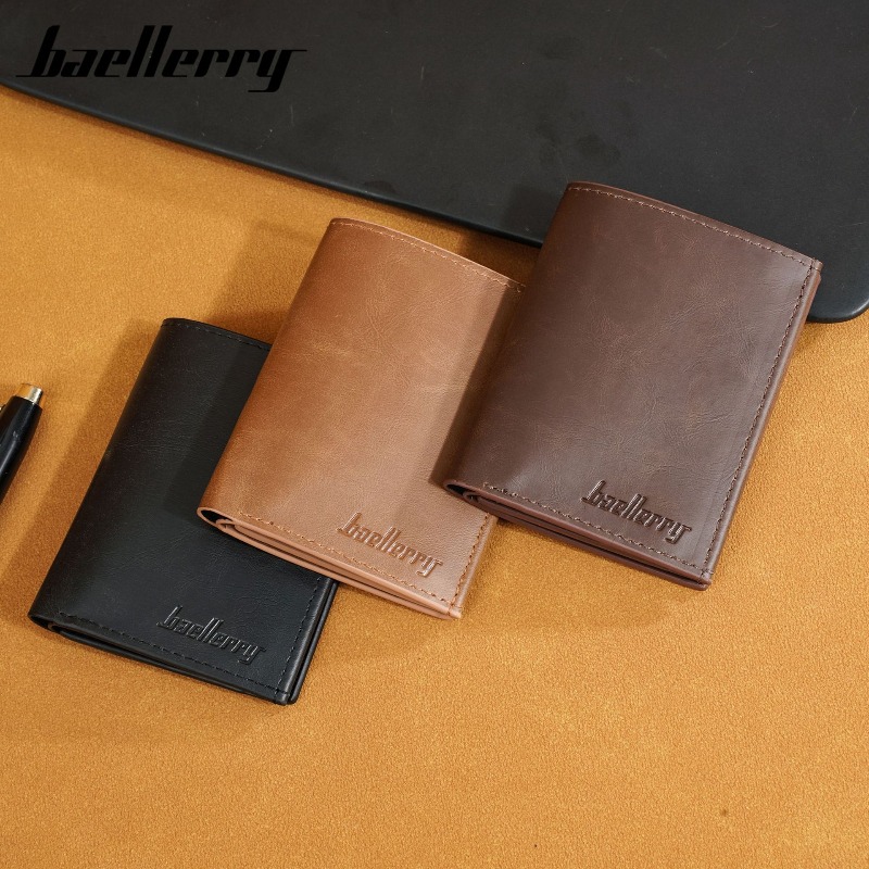 Baellery Vintage PU Leather Wa - Card Case Minimalist 评论和价格
