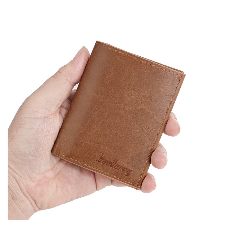 Baellery Vintage PU Leather Wa - Card Case Minimalist 评论和价格