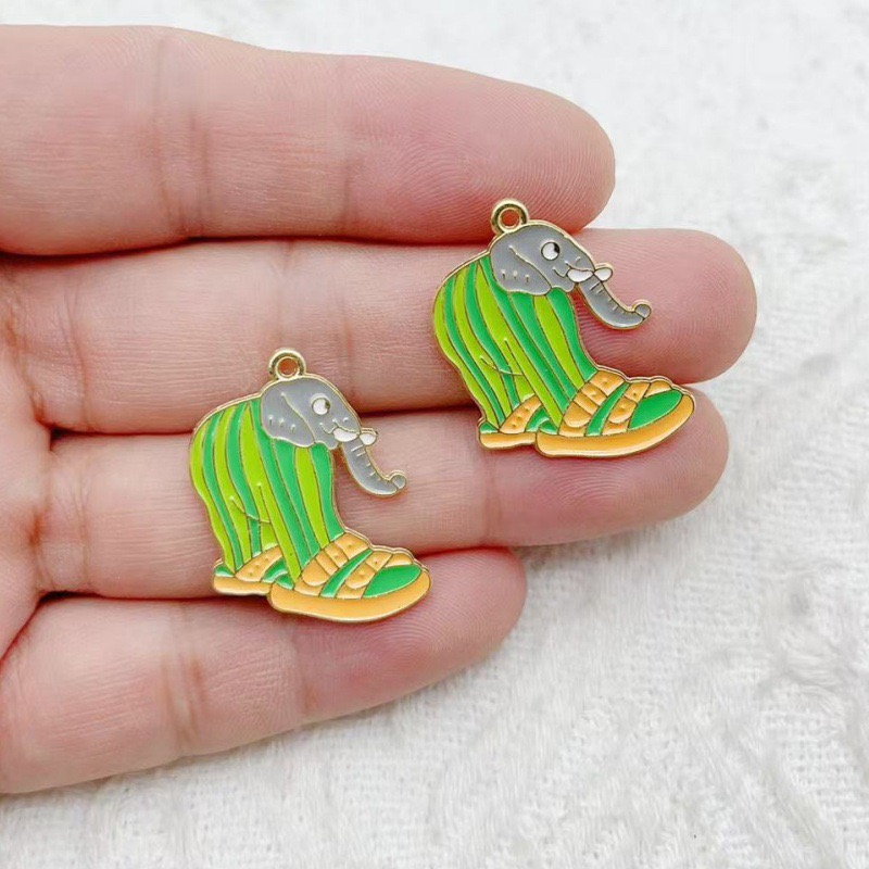 10pcs Creative Alloy Drip Oil  - Men'S Accessories Jewelry 评论和价格