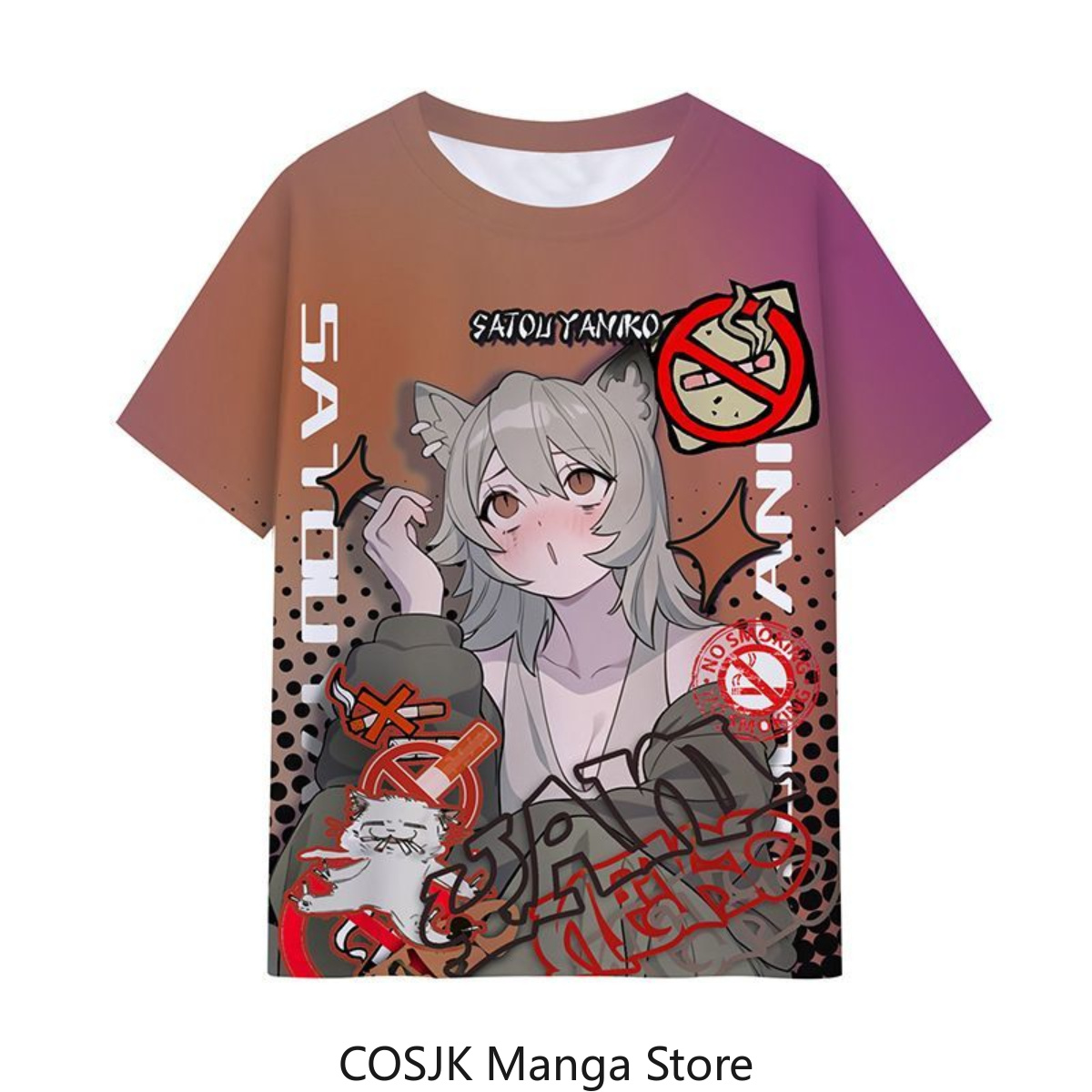 Anime Chainsmoker Cat Yani Nek - Men Accessories Korea 评论和价格