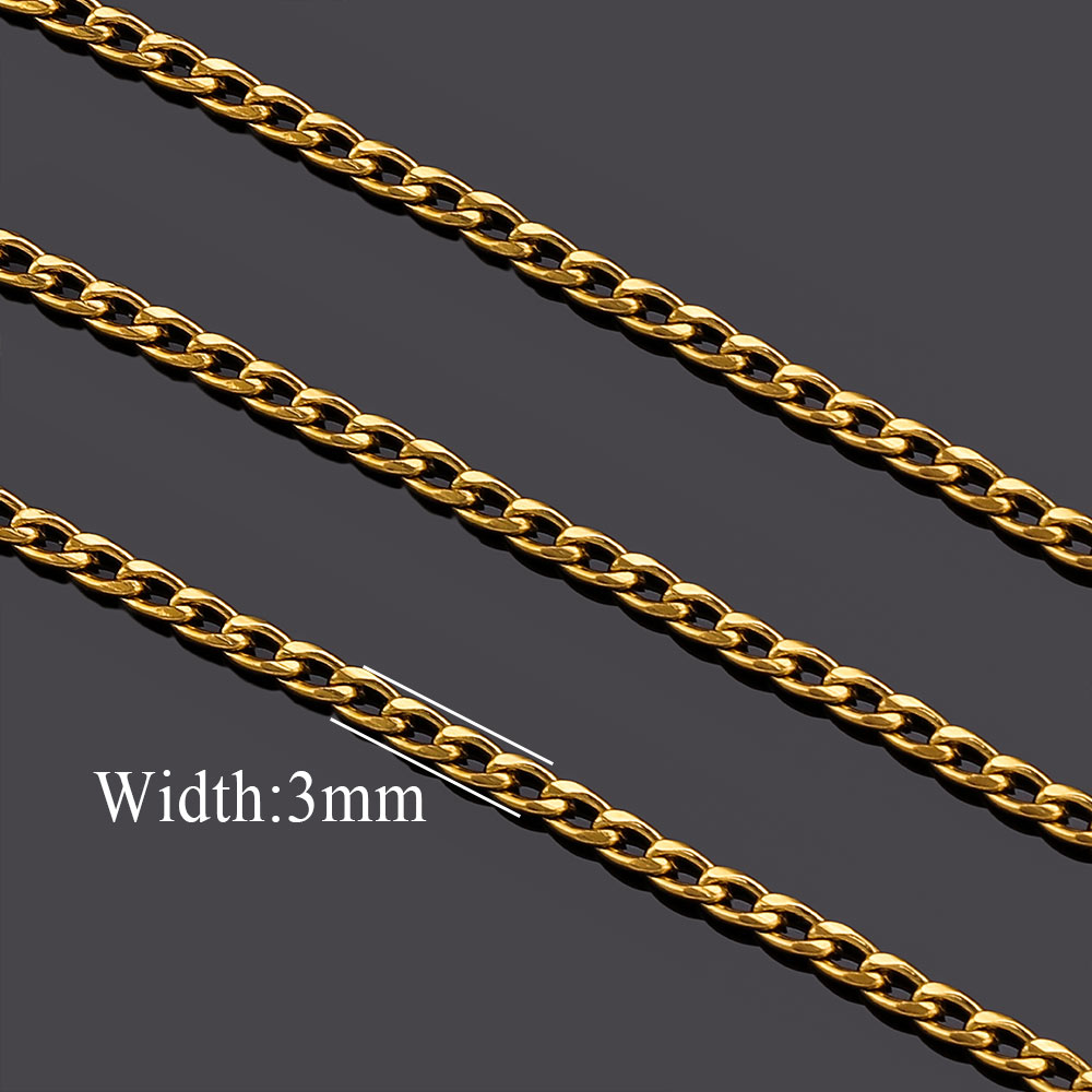 2meter Stainless Steel Lips NK - Men'S Accessories Chain 评论和价格