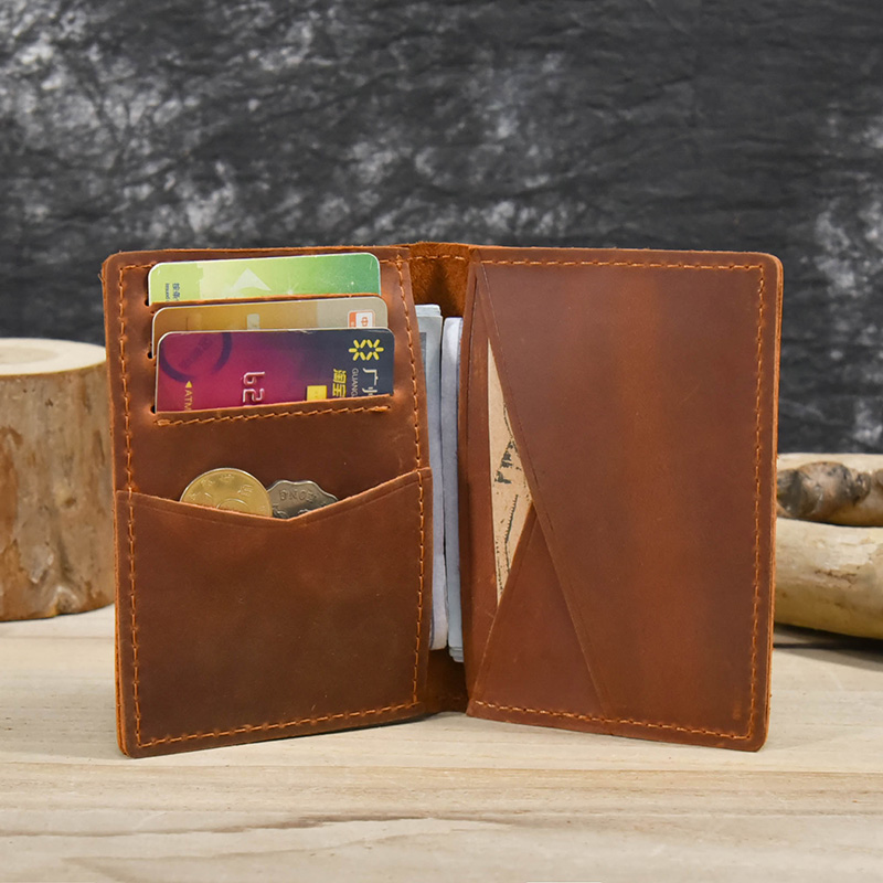 Vintage Leather Driver License - Card Case Minimalist 评论和价格