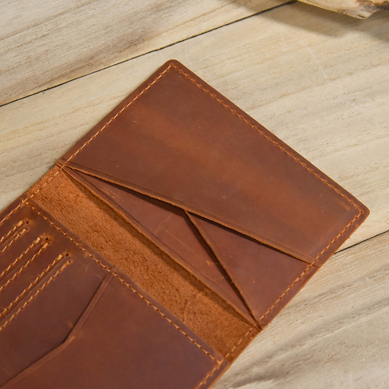 Vintage Leather Driver License - Card Case Minimalist 评论和价格