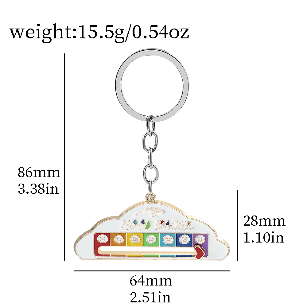 Cloud Shape Keychain Sliding I - Men'S Accessories Chain 评论和价格