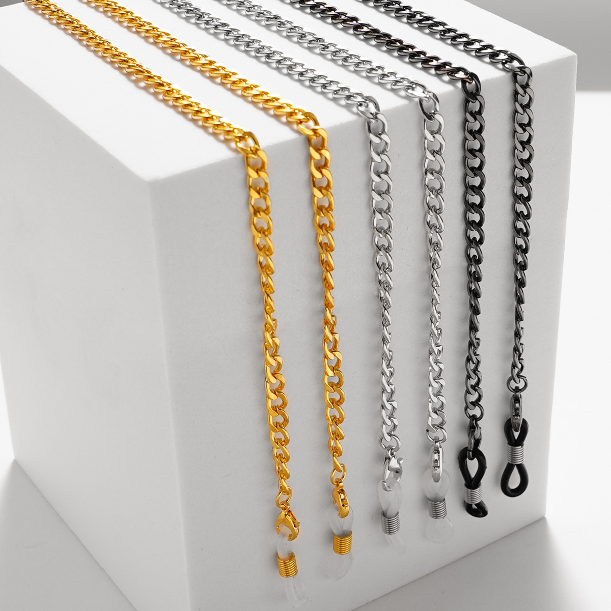 Simple Link Chain for Glasses  - Men'S Accessories Chain 评论和价格