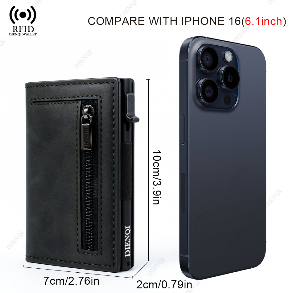 Luxury Brand RFID Credit Card  - Card Case Minimalist 评论和价格