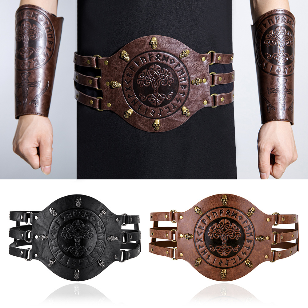Medieval wide corset belt, Vik - Men'S Viking Accessories 评论和价格