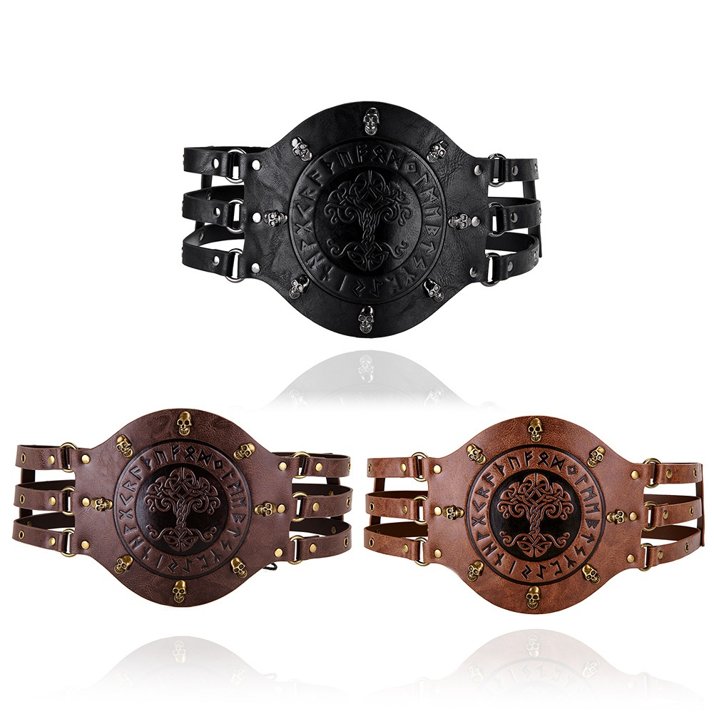 Medieval wide corset belt, Vik - Men'S Viking Accessories 评论和价格