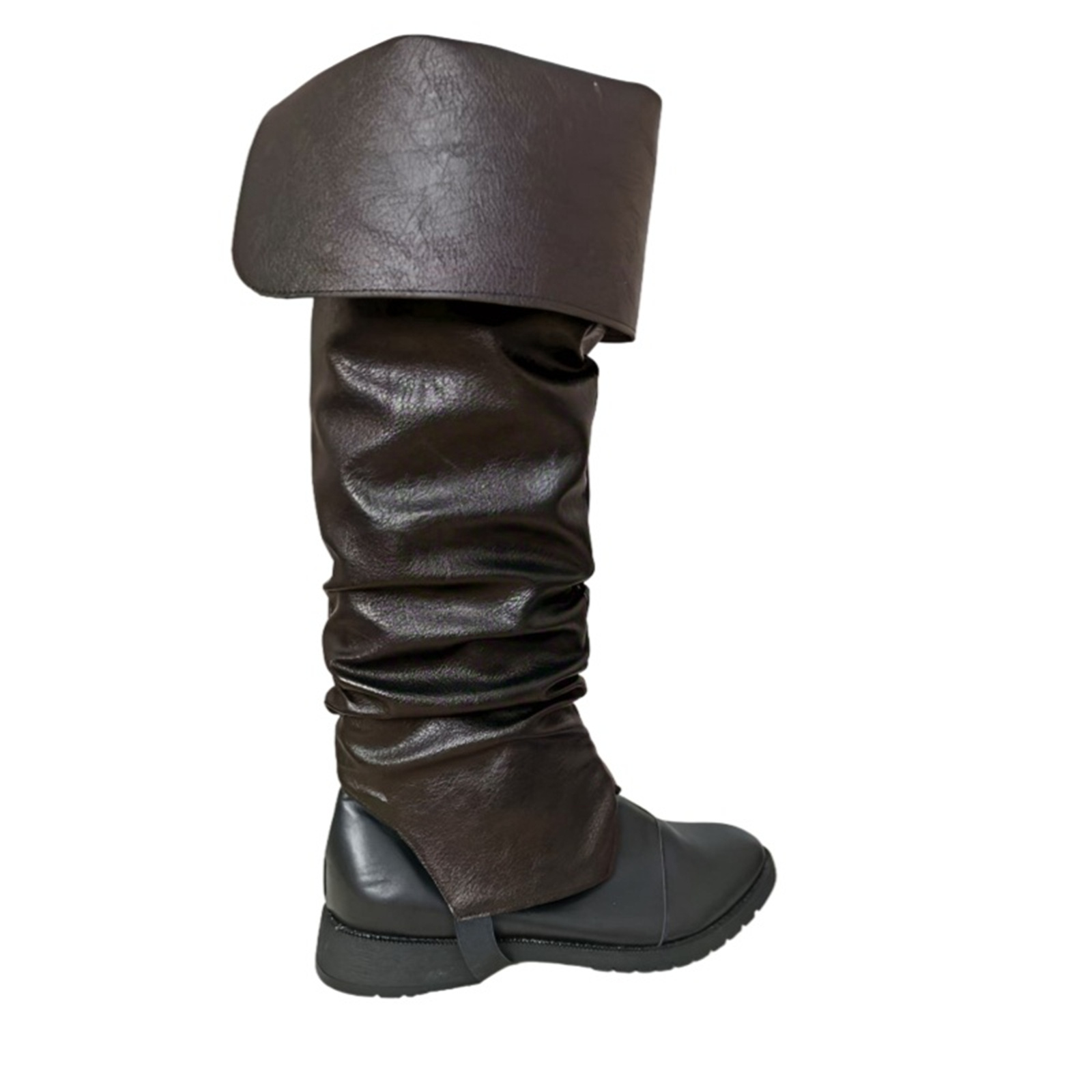 Medieval Pirate Boot Covers Ad - Men'S Viking Accessories 评论和价格