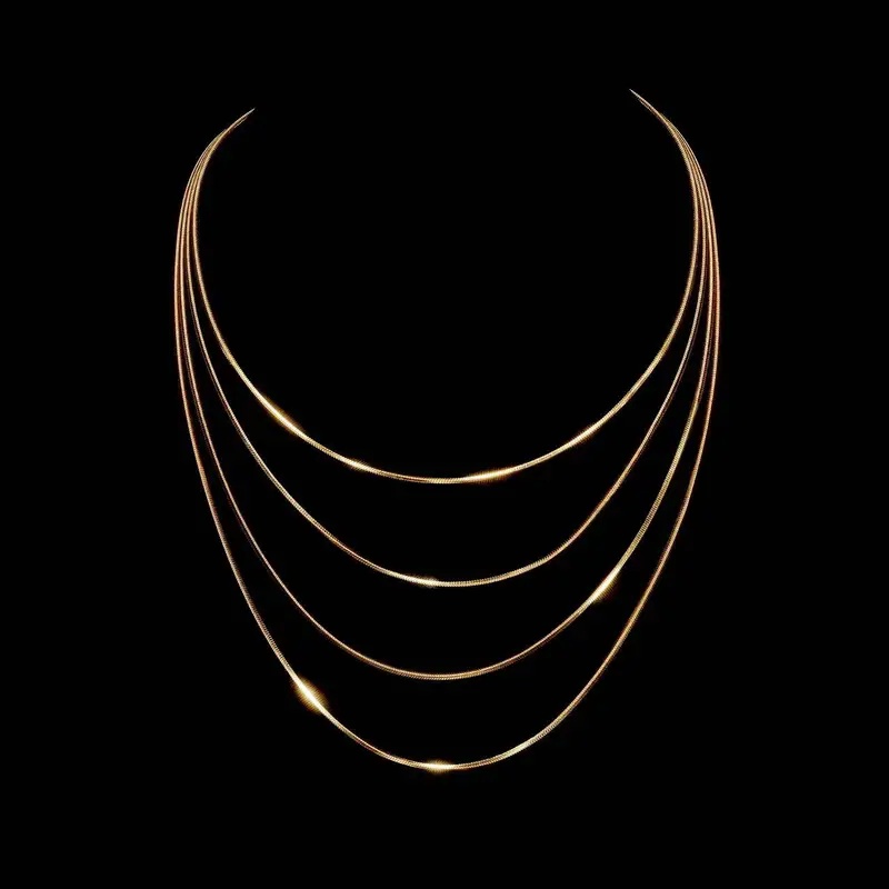 B&C 1.2mm Gold Color Stainless - Men'S Accessories Chain 评论和价格