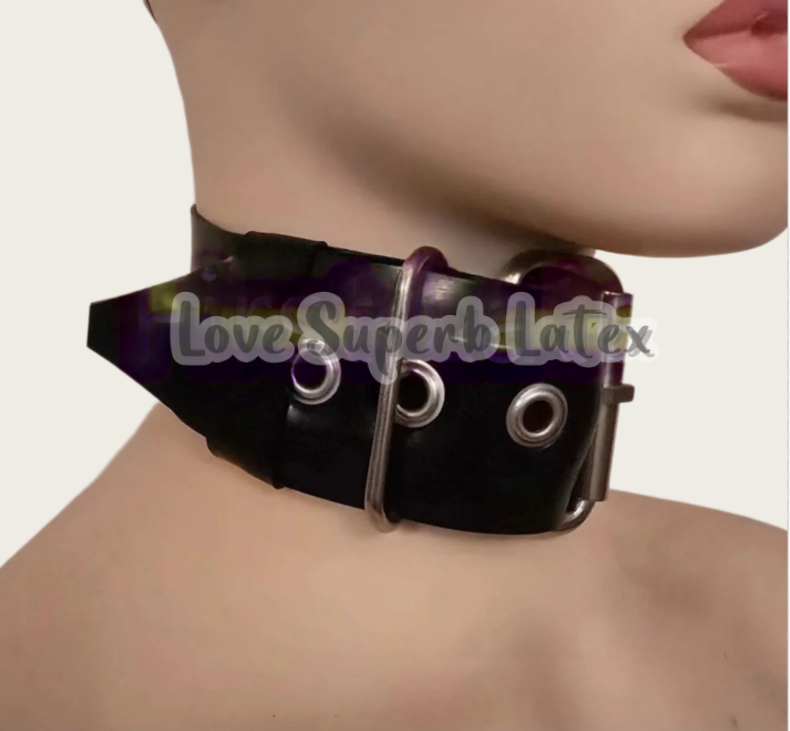 0.4mm Sexy Latex Neck Choker R - Men'S Accessories Chain 评论和价格
