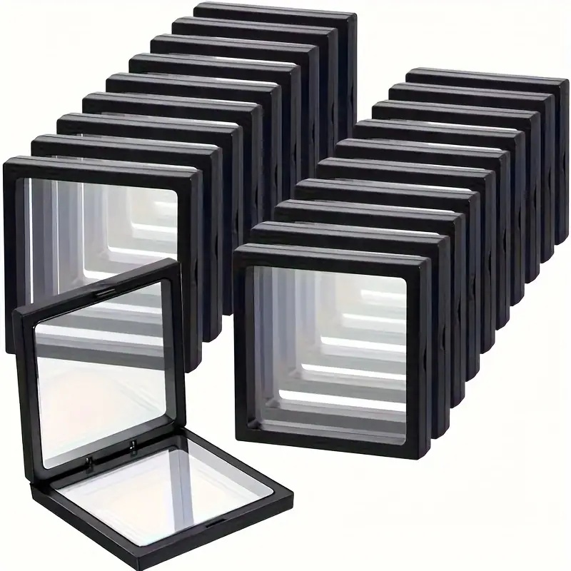 20Pcs Clearview 3D Floating Di - Men'S Accessories Drawer Organizer 评论和价格