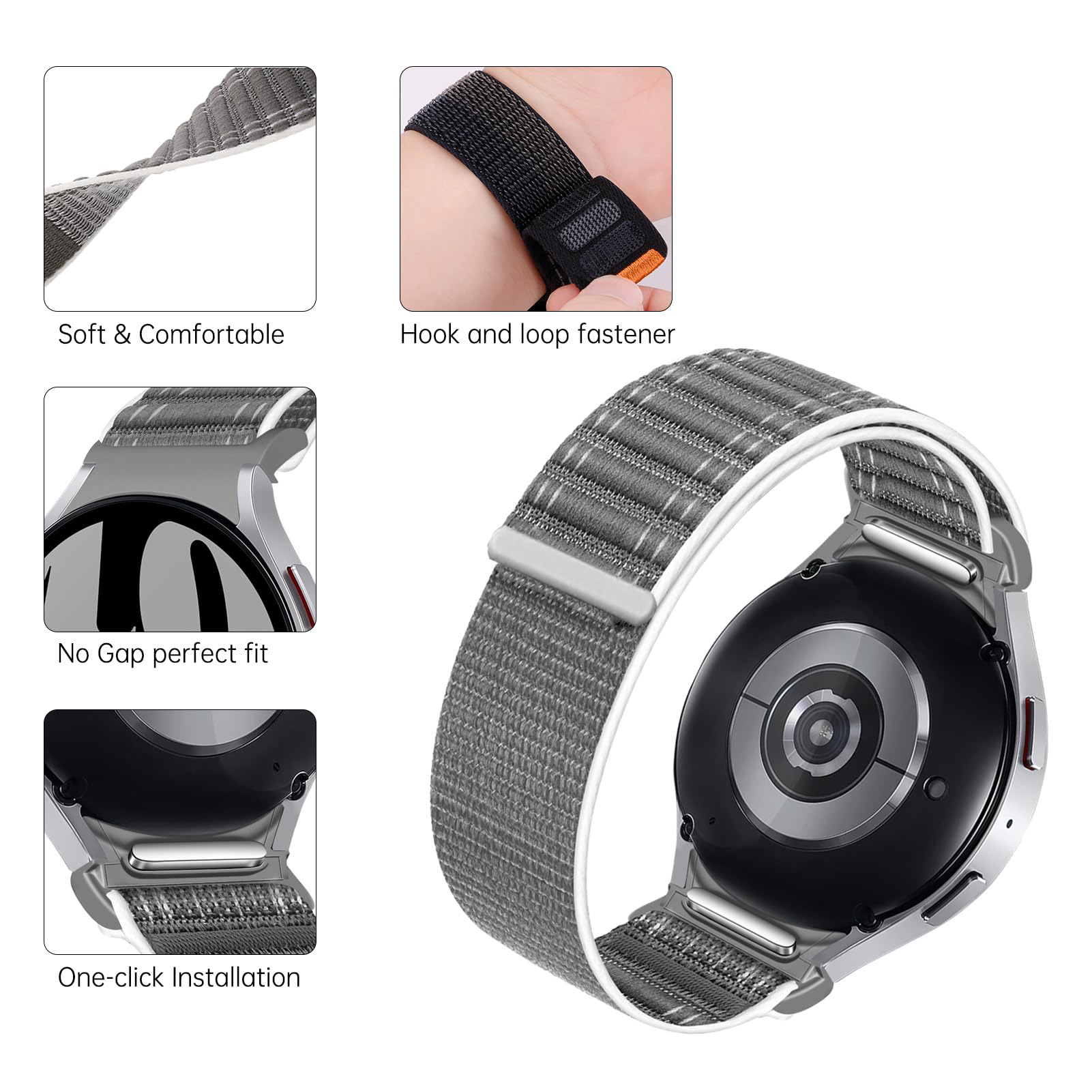 Nylon Loop Strap For Samsung G - Men Accessories Website 评论和价格